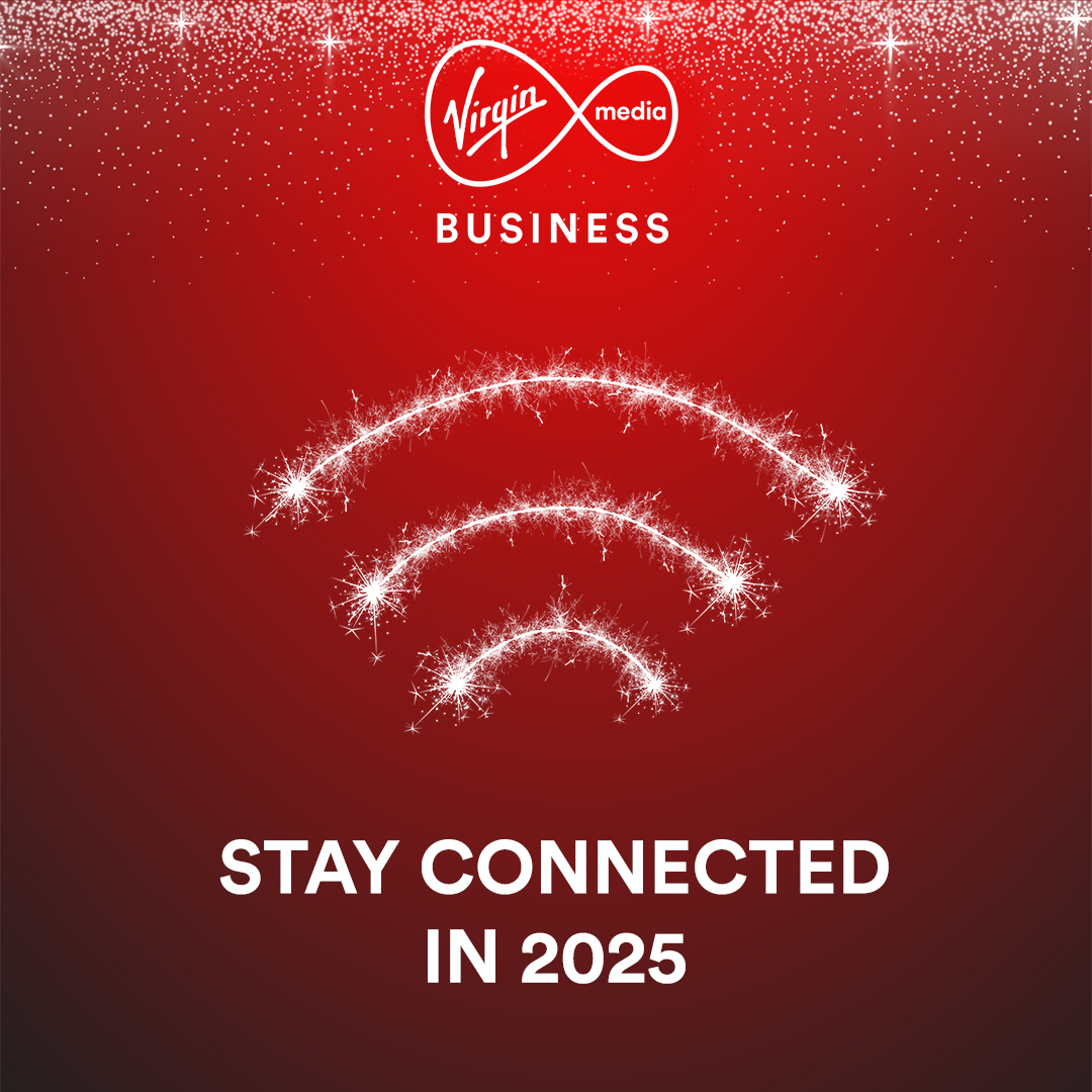Cheers to 2025! 🎉 
May your WiFi be strong, your buffering be non-existent, and your resolutions be as reliable as our internet. 
Happy New Year from Virgin Media Ireland! #HappyNewYear #Welcome2025 #VirginMediaIreland