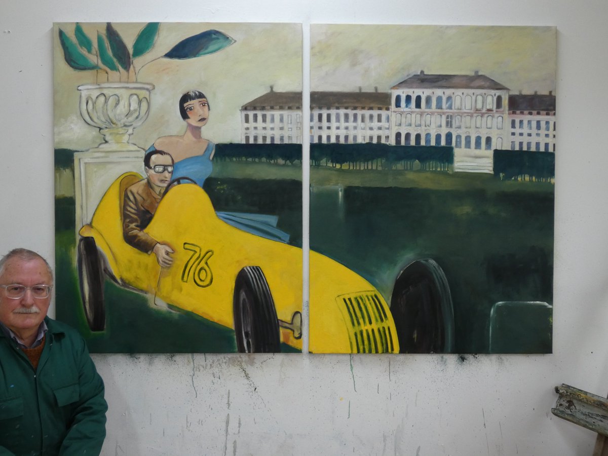StephenPri40985's tweet photo. In progress: Reworking a painting from several months ago... https://t.co/JXhoRv5c23