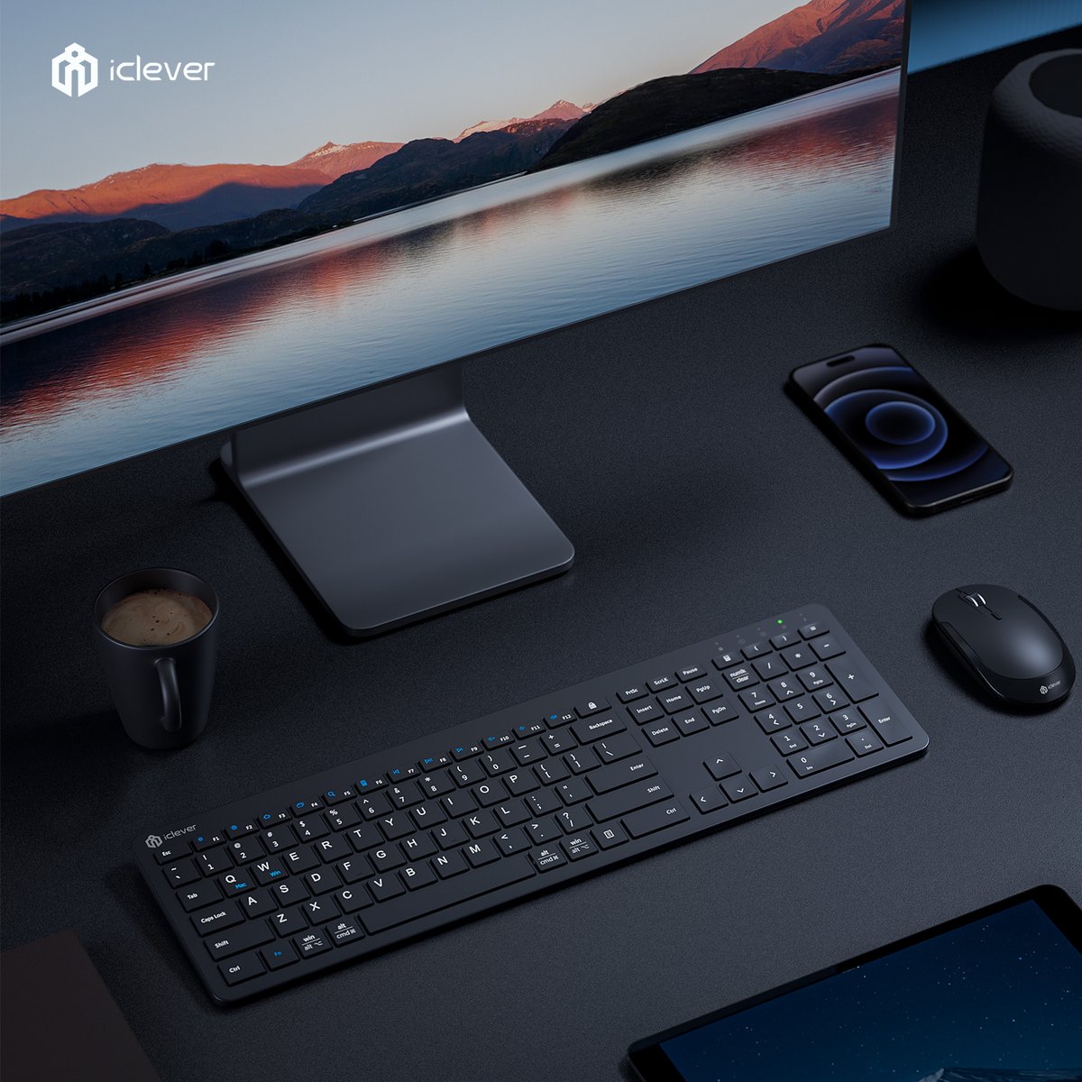 iCleverSupport's tweet photo. 🔗Streamline your workspace with a sleek keyboard and mouse combo, designed for efficiency and style.
#iCleverTech #GK08 #KeyboardAndMouse #WirelessTech #ComfortableTyping #fyp #trending #TechEssentials #desksetup https://t.co/mEoM42bFEk