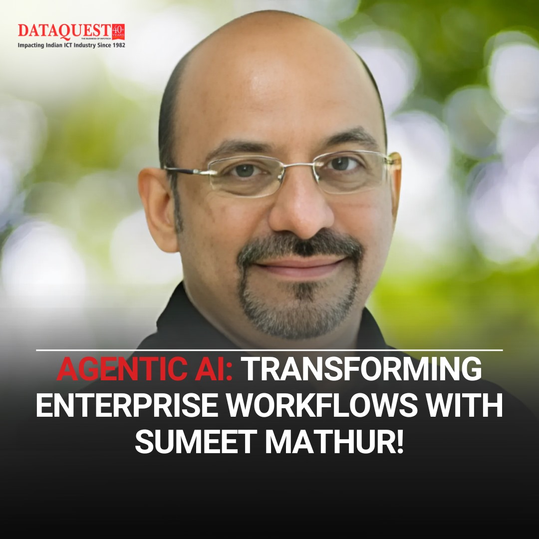 dataquestindia's tweet image. Discover how Agentic AI is set to revolutionize enterprise workflows in an exclusive interview with Sumeet Mathur from ServiceNow. 

Read more: dqindia.com/interview/agen…

#AgenticAI #EnterpriseWorkflows #AI #Innovation #TechTrends #Dataque