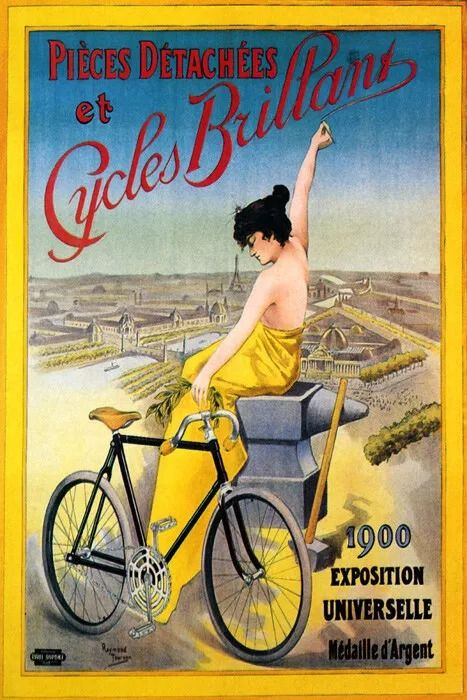 ArtCyclesPT's tweet photo. Cycles Brillant
#biketaxi #bicicleta #velo #follow #F4F #Cycling #cyclinglife #Advertising #followus #followme #RetroRides #VintageVelo #ThrowbackTwoWheels #PedalPower #CycleThroughTheYears #WheelsOfThePast #RideBackInTime #BikeBlast #sharethepage #WheelsOfThePast https://t.co/zj6RNwnrcH
