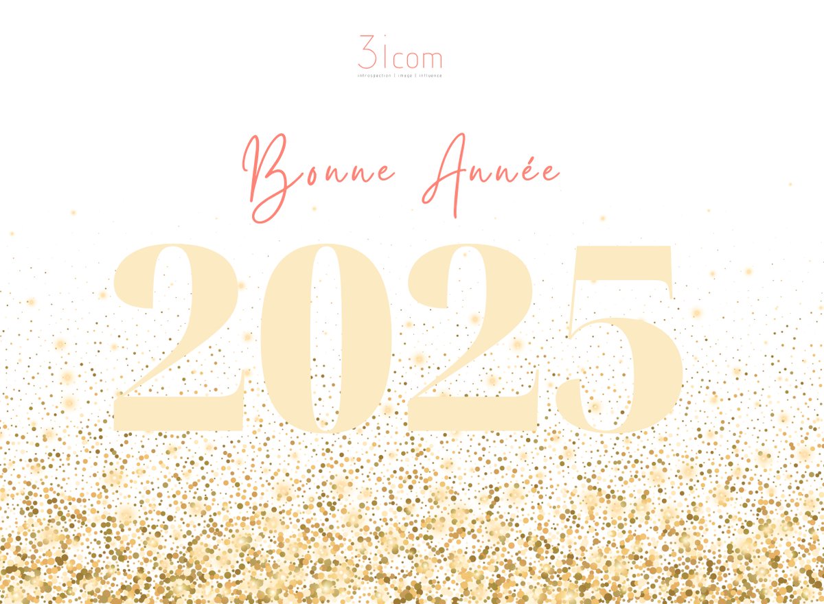 ✨ Bonne année 2025 ! ✨
Toute l’équipe de l’agence 3icom vous souhaite une année pleine de réussites, d'innovations et de belles opportunités ! 
Merci pour votre confiance, et au plaisir de relever de nouveaux défis ensemble cette année !