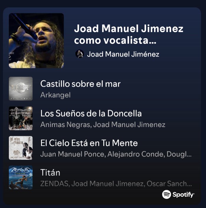 joadmanuel's tweet image. Les comparto una playlist que reúne los trabajos como vocalista invitado que han sido publicados hasta ahora open.spotify.com/playlist/7C5t4…