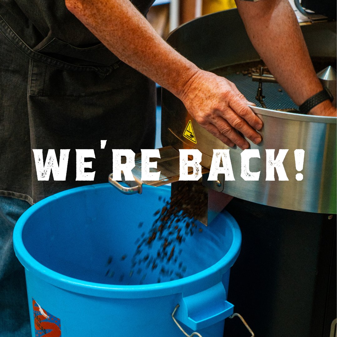 WE’RE BACK FOR 2025! ☕✨

New year, same mission—great coffee that changes lives. 💛

The roastery’s buzzing, the beans are roasting, and we’re ready to fuel your mornings (and afternoons… and evenings) all year long!

Let’s raise a mug to 2025—cheers to #FreedomThroughCoffee