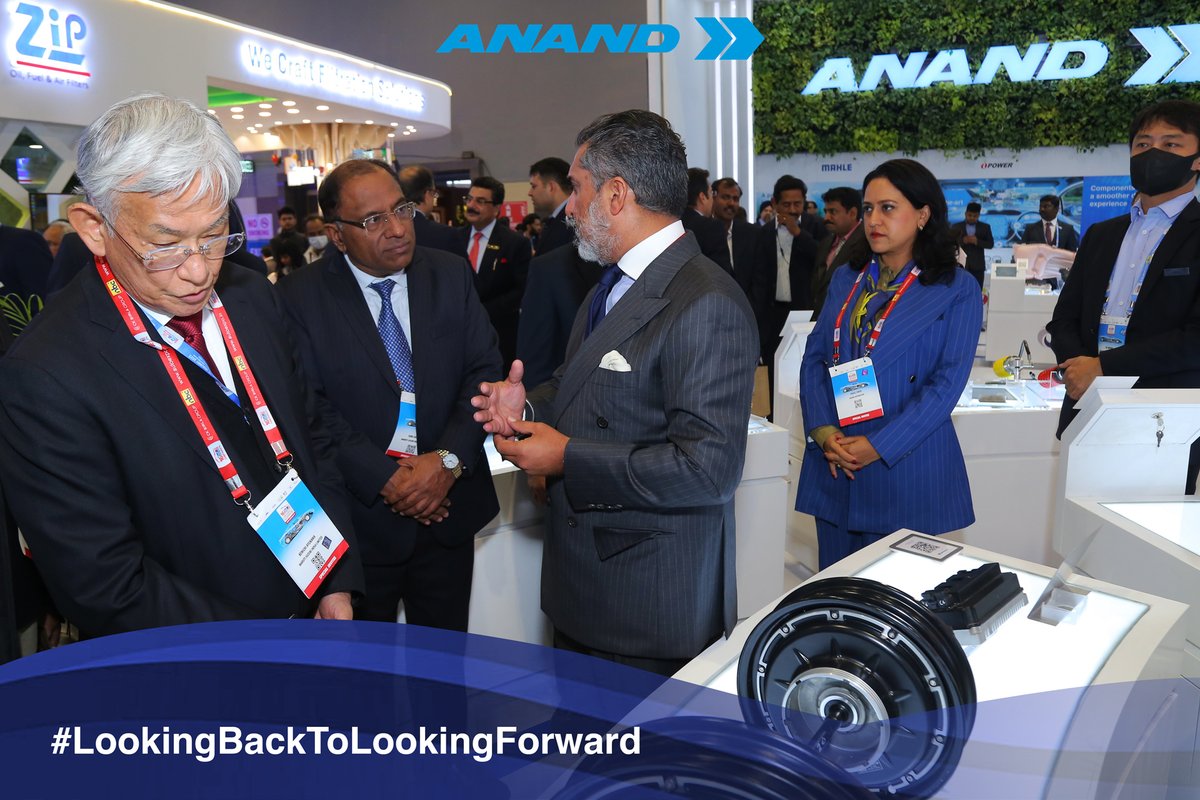 ANANDGroupIndia's tweet photo. #LookingBackToLookForward to #BharatMobilityGlobalExpo2025!

As we look ahead to the next big chapter, we revisit some incredible moments from #AutoExpo2023. Our valued customer, Mr. Sunil Kakkar, Senior Executive Director at Maruti Suzuki India Limited, shared his [1/4] https://t.co/2zXybdNCA8