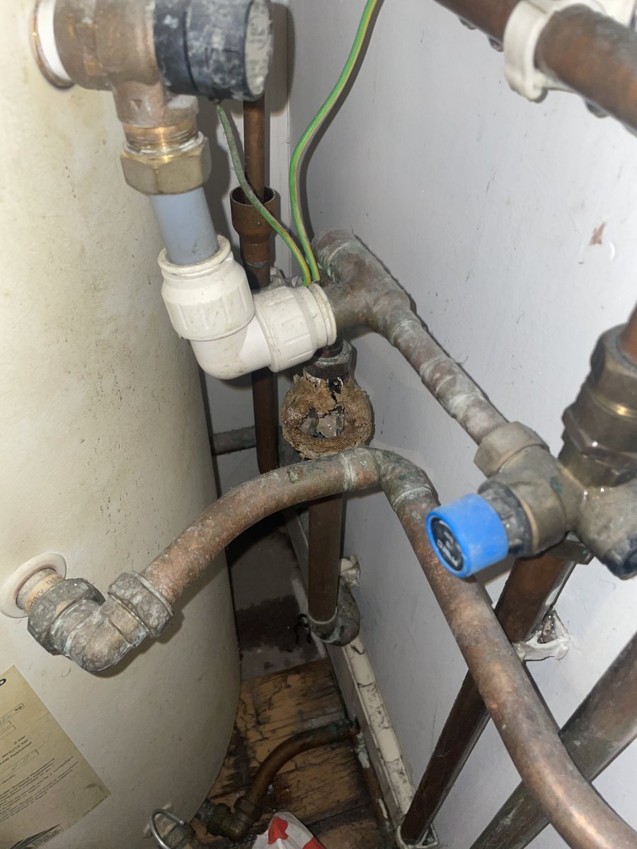 Imagine this: a well-known contractor says your hot water cylinder needs replacing for over £6,000. We take a look and found just two faulty safety valves and minor pipework costing  £317. Moral of the story? Sometimes the fix is simpler (and cheaper) than you think! Call us!