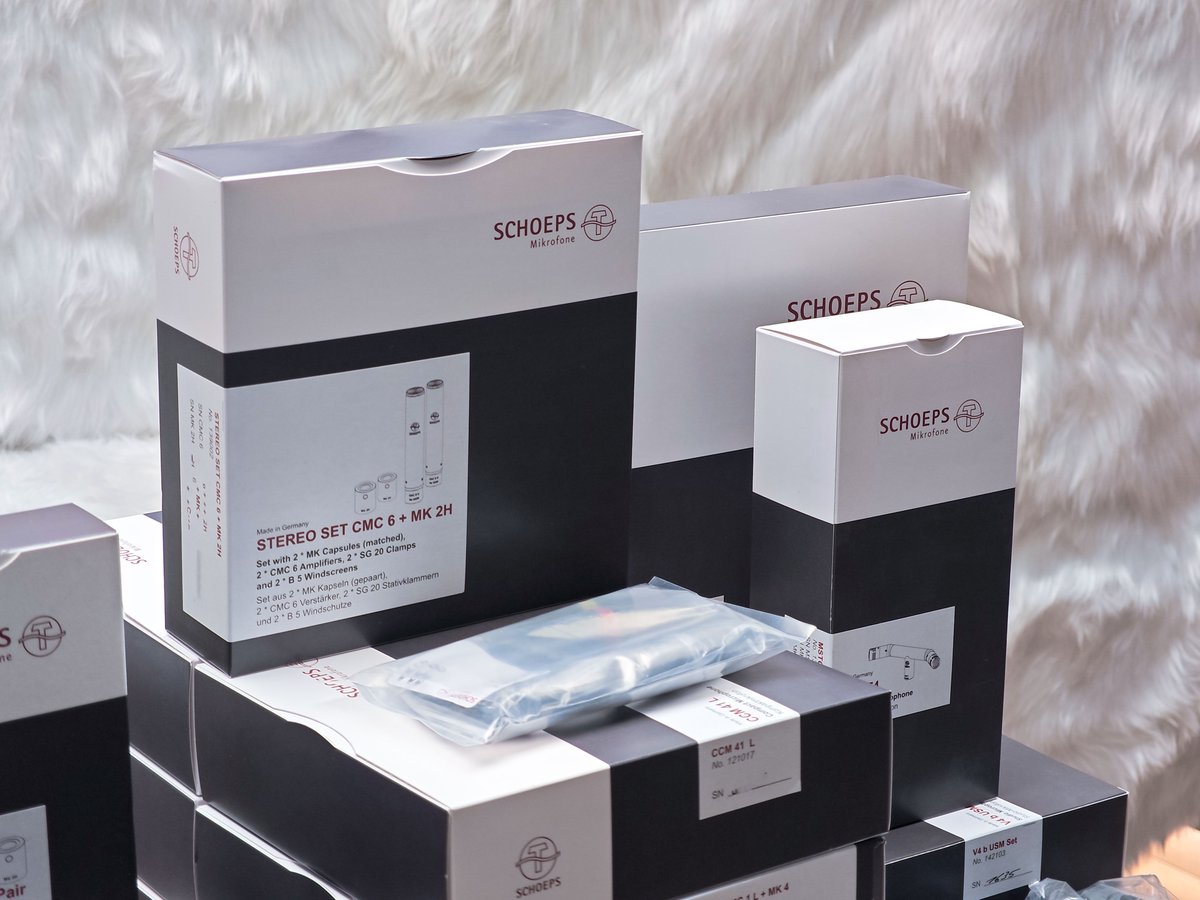 AudioDong's tweet image. New Arrivals
for sure a great start of this year !!! 
#dingdongaudio #schoeps 
@SCHOEPSmics