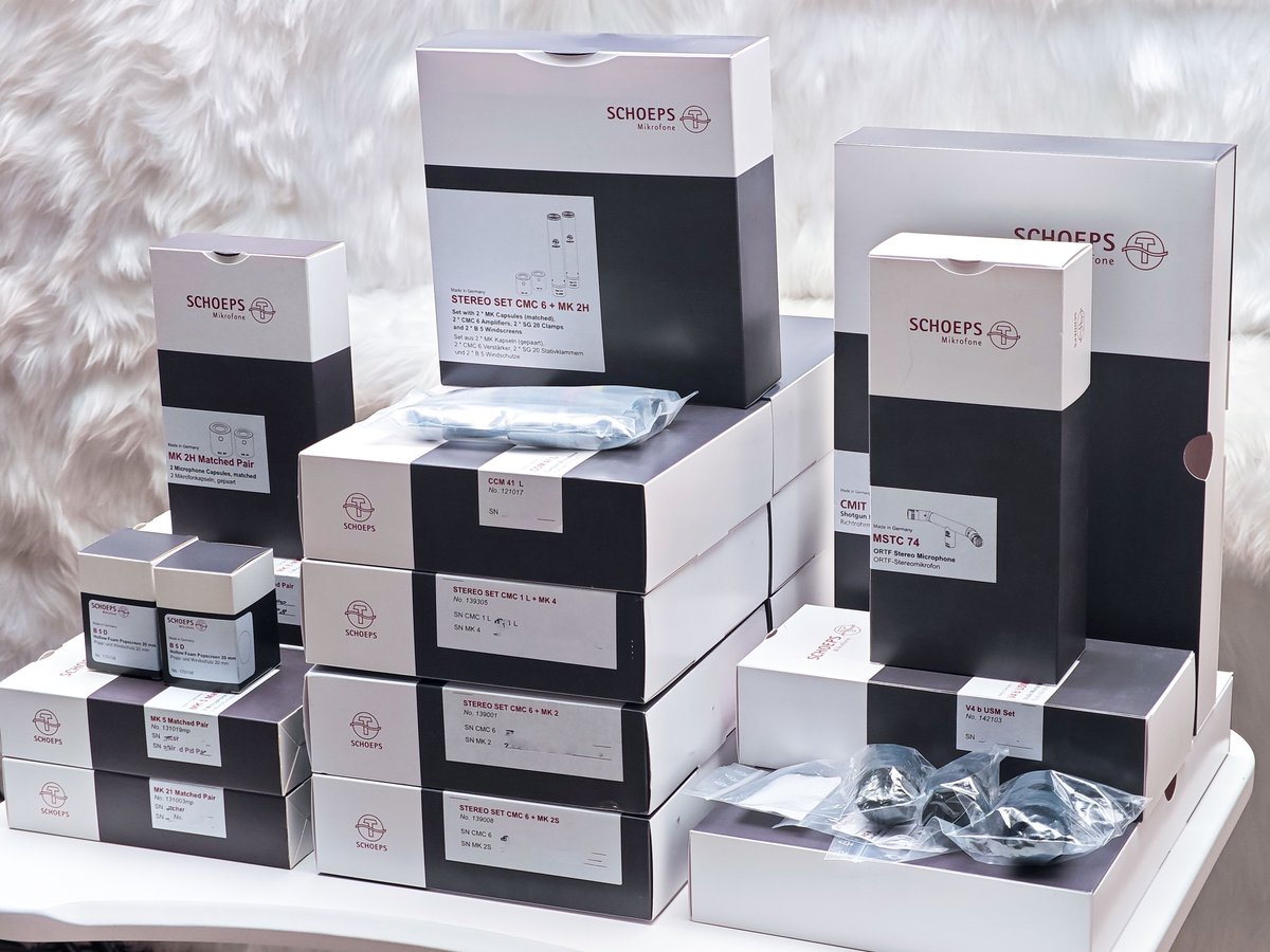 AudioDong's tweet image. New Arrivals
for sure a great start of this year !!! 
#dingdongaudio #schoeps 
@SCHOEPSmics