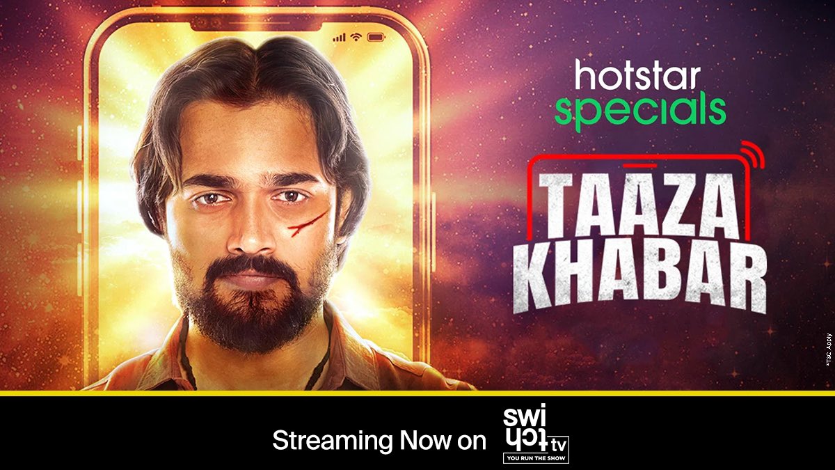 What happens when news becomes personal?🕵️‍♂️📰
Find out in #TaazaKhabar! Now streaming on #SwitchTVapp.