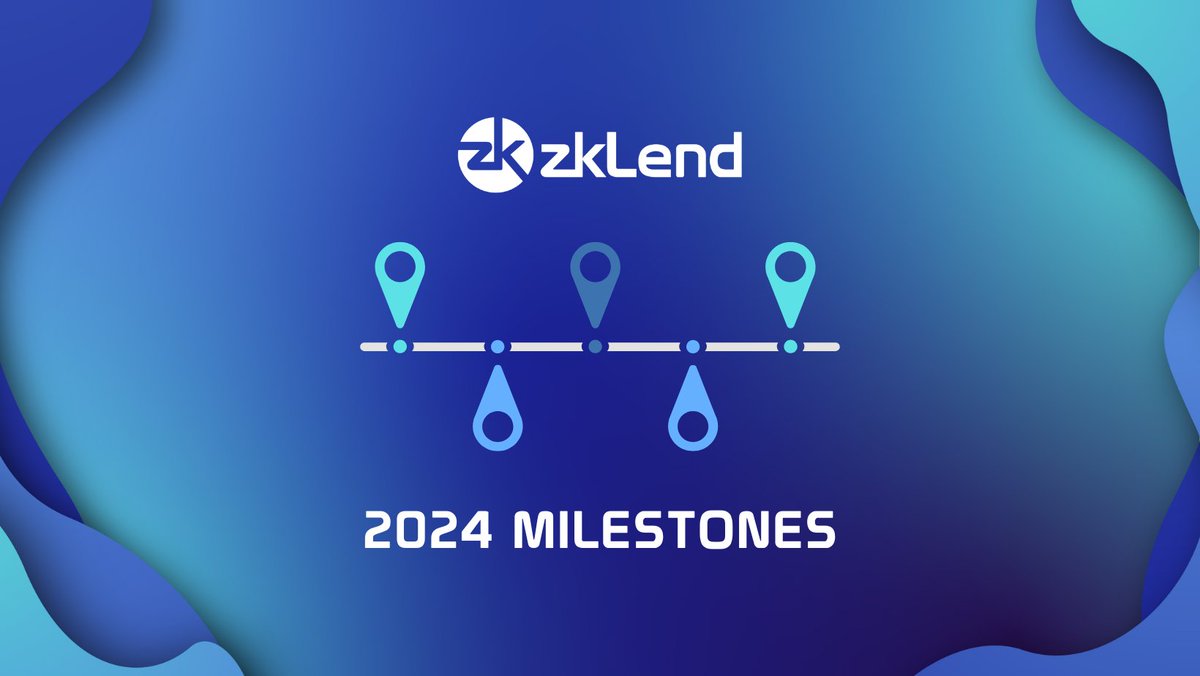 zkLend's tweet photo. ✨ Kicking off 2025 with gratitude, Zenders!
As we dive into the new year, let’s take a moment to celebrate the milestones we achieved together in 2024:

🐺Native account abstraction w/1-click UI: i) claim & deposit/restake, ii) repay/withdraw all
🚀 $STRK market + 0 fee staking
🔵 $ZEND launch + staking
🔗 @chainlink price feed integration
🌟 $kSTRK: zkLend’s LST + market

👀 And guess what? $kSTRK DeFi Spring rewards are just around the corner.

💪 Here’s to 2025—let’s keep building!
Explore now: https://t.co/QrBrLsUf8c