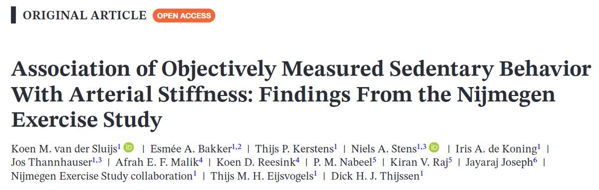 ProPASS Consortium (@propassconsort) on Twitter photo Capturing 24-h movement helps us to probe the mechanisms by which our daily activity profile, including sitting and sleep🏃♂️🪑🧘♀️💤 may influence our risk of disease risk.. An interesting read to start your 2025! 🎉 <a href="/EsmeeBakker__/">Esmée Bakker</a> <a href="/ThijsEijsvogels/">Thijs Eijsvogels</a>
onlinelibrary.wiley.com/doi/full/10.11… Capturing 24-h movement helps us to probe the mechanisms by which our daily activity profile, including sitting and sleep🏃♂️🪑🧘♀️💤 may influence our risk of disease risk.. An interesting read to start your 2025! 🎉 <a href="/EsmeeBakker__/">Esmée Bakker</a> <a href="/ThijsEijsvogels/">Thijs Eijsvogels</a>
onlinelibrary.wiley.com/doi/full/10.11…