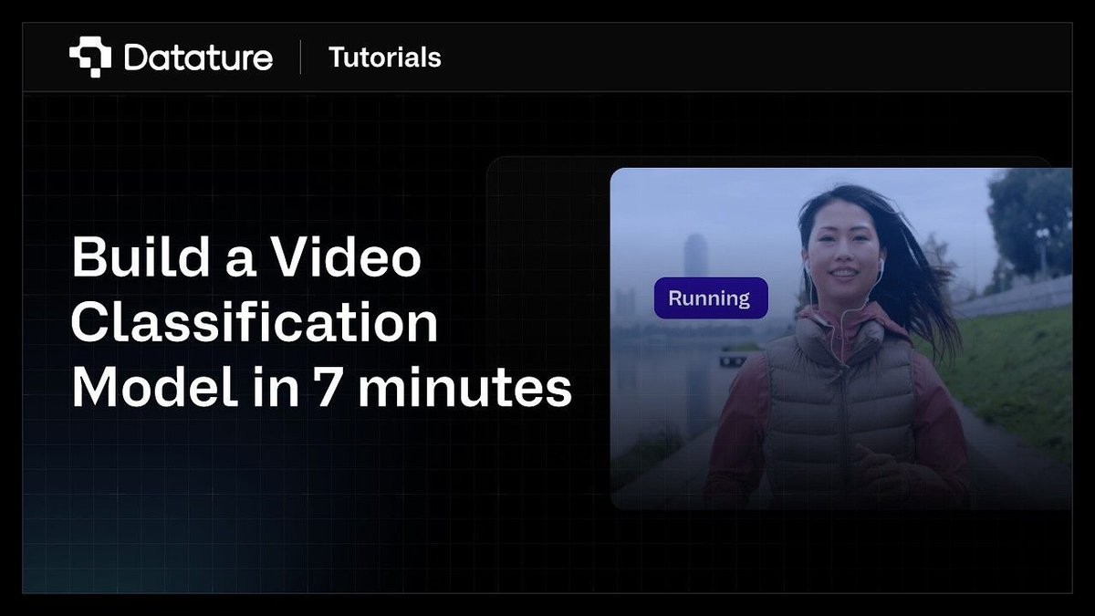 DatatureAI's tweet image. Learn how to train a video classification model using MoviNet on Datature’s Nexus platform.
youtu.be/QXIavCwMzoY 

In this tutorial, Leonard guides you through:

Training a model to analyze and classify actions or events in video sequences.
Enhancing workflows for real-time…