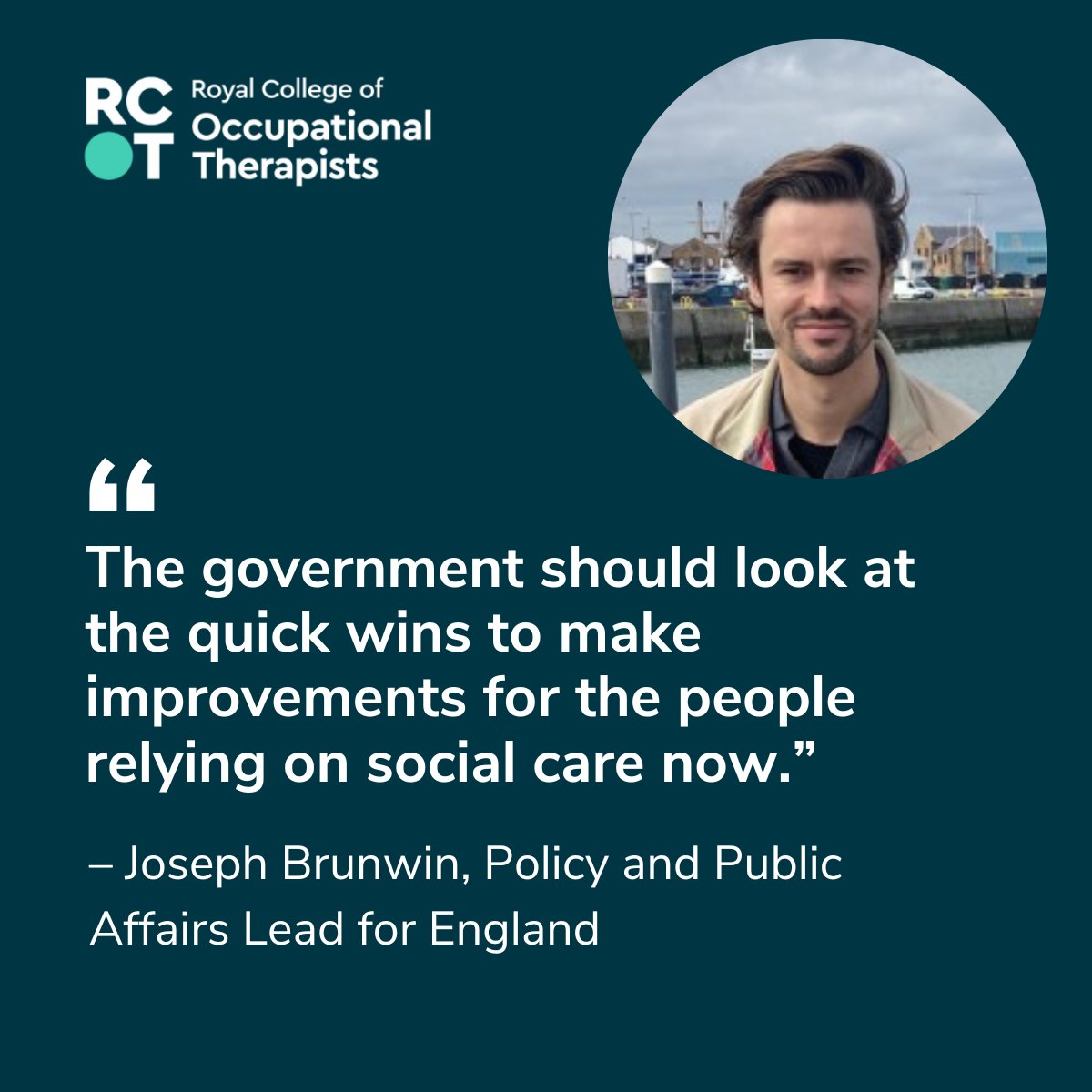 Social care reform is long overdue, says Joseph Brunwin, Policy and Public Affairs Lead. 

Read our full response to the government announcement about a review of social care, including an independent commission and proposals for a national care service: loom.ly/kAZdvDo