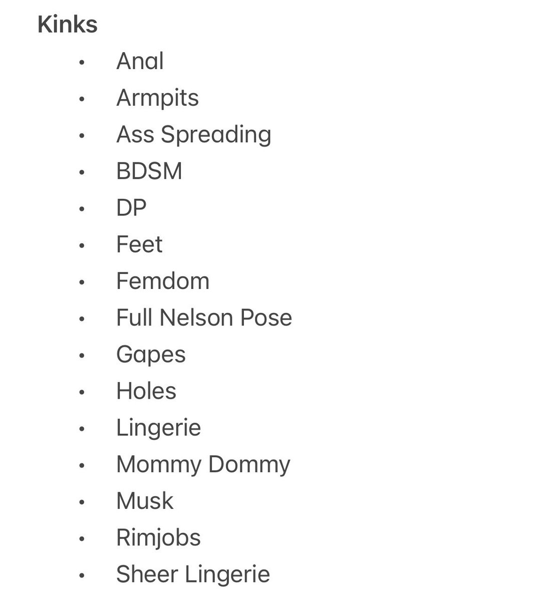 GoonerAvid1's tweet image. New and updated battle weaknesses #wankbattle
I don’t battle a lot but when I do please don’t DM “battle” or use a weakness not in this list, I won’t reply