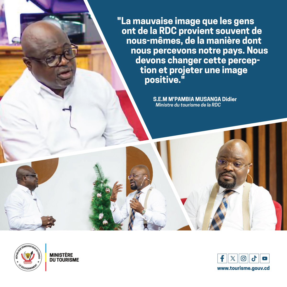 Ministère du Tourisme de la RDC tweet media