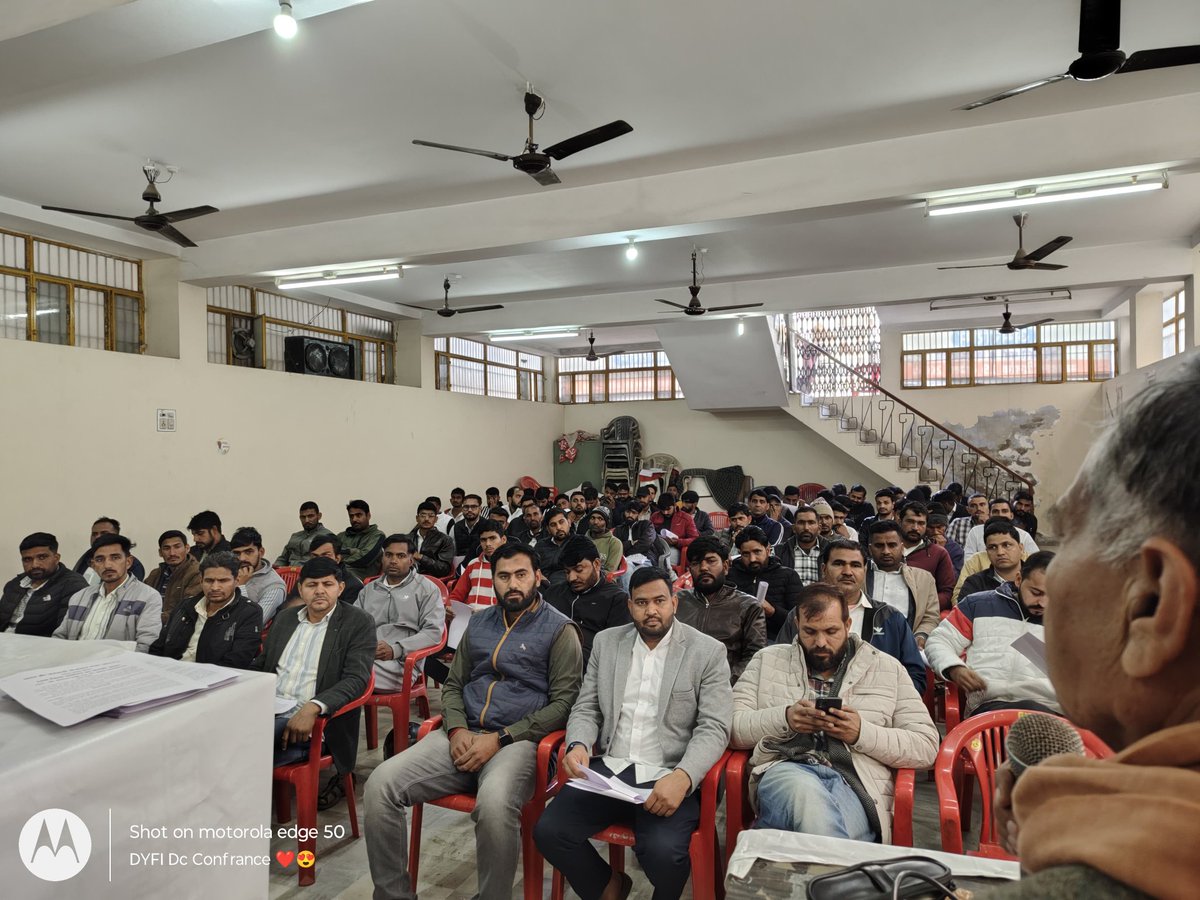 vijendra_dhaka_'s tweet image. #भारत की जनवादी नौजवान सभा (#DYFi) #सीकर का 19 वां #जिला #सम्मेलन सम्पन्न #किशोर मांडोता #जिलाध्यक्ष व #झाबर सिंह राड #जिलासचिव चुने गए ।21 सदस्य कमेटी निर्वाचित। #SFI #SIKAR की और से नव निर्वाचित कमेटी को #बधाई और शुभकामनाए।