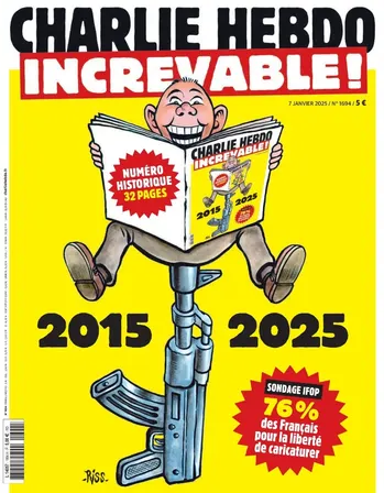 Michaël AMAND (@michaelamand91) on Twitter photo #CharlieHebdo
<a href="/Charlie_Hebdo_/">Charlie Hebdo</a>
Hommage aux victimes de Charlie Hebdo, victimes de l'islamisme radical pour avoir été libres de leur parole.
10 ans après, quelles leçons ont été tirées ? #CharlieHebdo
<a href="/Charlie_Hebdo_/">Charlie Hebdo</a>
Hommage aux victimes de Charlie Hebdo, victimes de l'islamisme radical pour avoir été libres de leur parole.
10 ans après, quelles leçons ont été tirées ?