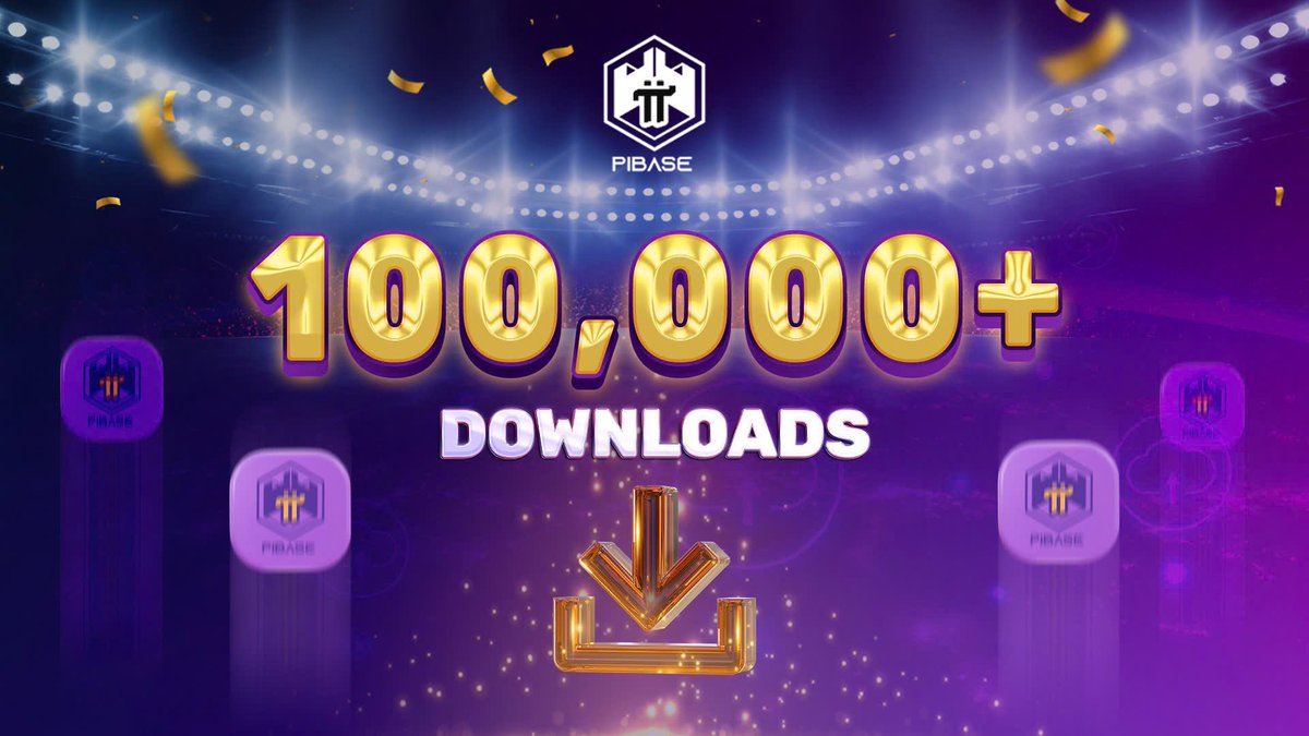 PiBase_co's tweet photo. 🎉 BIG THANKS TO 100,000+ AMAZING PIBASE USERS! 🎉
✨ Over 100K downloads and counting—your support means everything! This is just the beginning for #PiBridge and the #Pibase community.
🔥 Stay with us for exciting updates, events, and new features!
👉 Download Pibase today and join the global Pioneer community:
🔗 Android: https://t.co/kyJ1Ix8Ezg
🔗 iOS: https://t.co/f3l13H4QDA
Together, we’ll shape the future and reach new horizons! 🚀
#PiChainMall #pinetwork #picoin #pinetworkupdate #WhatIDoForPi #metamitra #pinetworkindia #pinewupdate #pinetworkkyc #pinetworknews #pipayment #PiNetwork #Pioneer #PiPayment #PiKyc #picommunity #pifamily #pimining #pinetworkupdates #picoin #picoins #pilove