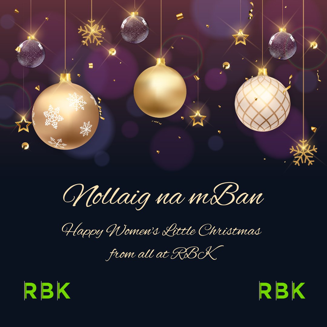 Today, RBK Chartered Accountants are celebrating #NollaigNamBanin style! 🌟 We're delighted to host a Ladies Networking Lunch in #Athlone, bringing together colleagues and friends for an afternoon filled with connection, conversation and celebration. 
#WomensLittleChristmas #RBK
