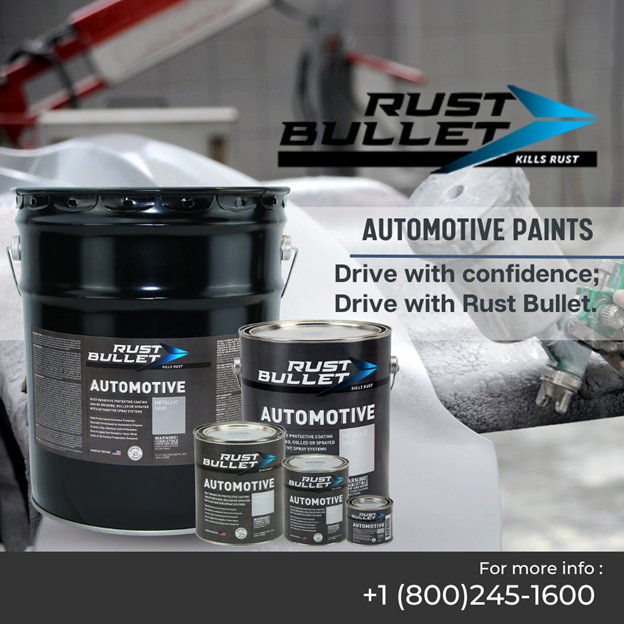 rustbullet's tweet photo. Ready to safeguard your car against the common rust problems that plague vehicles? Explore the full range of #rustpaint products at https://t.co/uFIQSdMH4a and take the first step towards preserving the beauty and integrity of your car. https://t.co/qC01KVmCNG
#RustInhibitorPaint https://t.co/ztL2BTbCRN