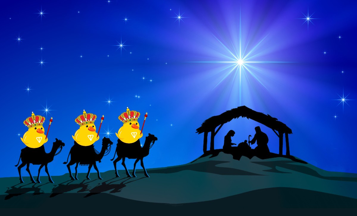 HAPPY EPIPHANY!! 

this is the arrival of three $FREN's which also ends the Christmas season 😊
I hope everyone has had an amazing festive season and are getting back to work gradually!

let's make this year great 😍