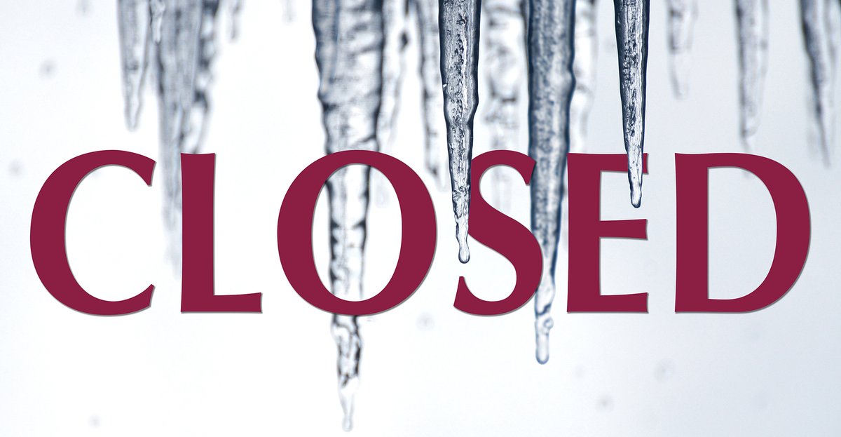 Today, Jan. 6, schools will be closed due to expected poor road conditions. District offices &amp; CEEL will be closed, &amp; all after-school activities &amp; events are canceled. For employees able to work from home, please plan accordingly and reach out to your supervisor with questions.
