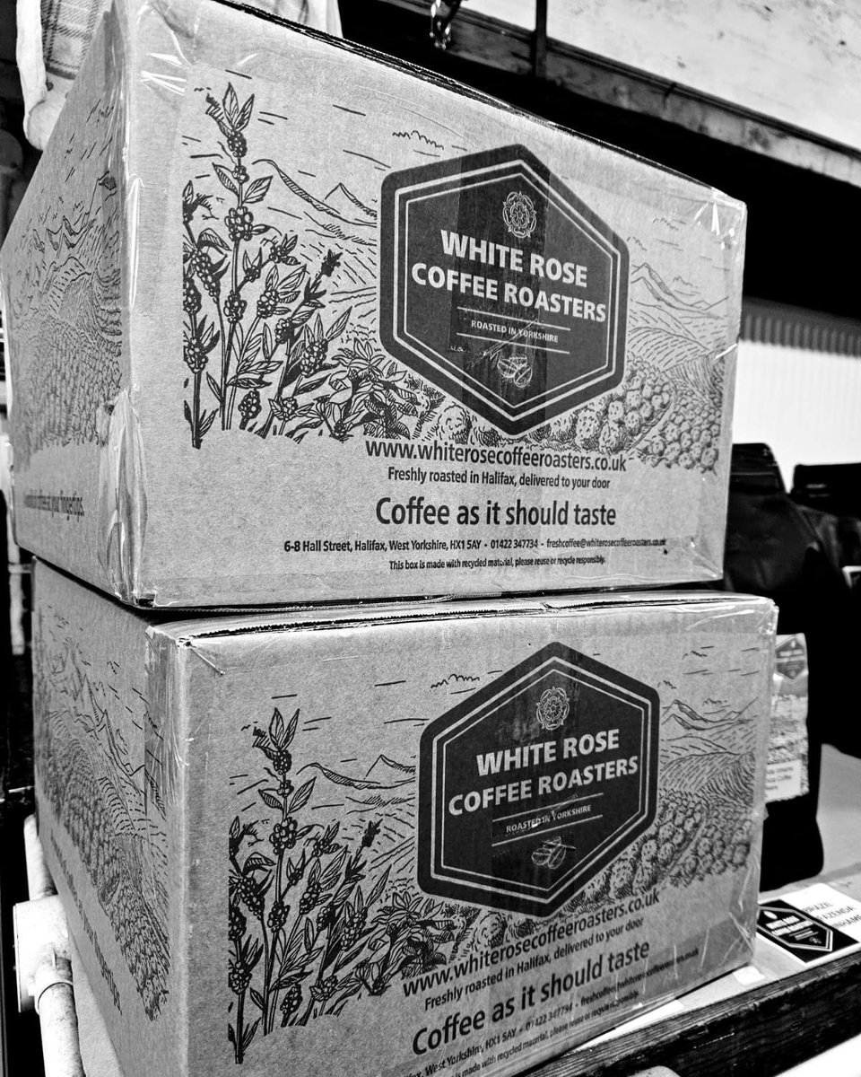 WRRoasters's tweet image. 📦 It&apos;s busy start to 2025!

➡️ Discover your blend: whiterosecoffeeroasters.co.uk

#calderdale #halifax #coffeetime #coffee #coffeelife #coffeelovers #coffeeaddict #coffeeholic
