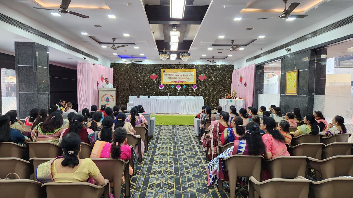 Energy_Swaraj's tweet photo. Session at Shree Maheshwari Samaj with 50+ attendees 💡🌱
#IndoreClimateMission #Indore #ClimateAction #SolarManOfIndia https://t.co/57pBOyco5B