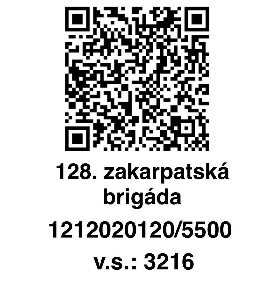 Lord_of_war_95's tweet image. ❗️Máme NOVÉ ČÍSLO ÚČTU našich sbírek❗️
Zdravím přátelé,
od ledna 2025 se nám u Znesnáze21 změnilo číslo účtu, na kterém máme svoje dvě sbírky na podporu lvovské 24. brigády a 128. zakarpatské brigády.
Pokud tedy máte nastavený trvalý příkaz, změňte jej prosím na nové číslo…