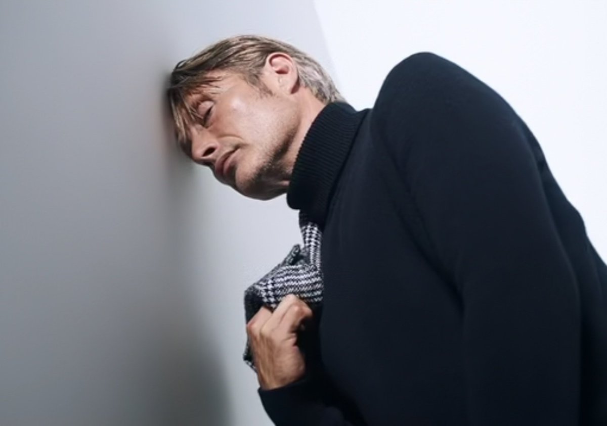 Mads Mikkelsen photographed by Kenneth Willardt for 'Jack and Jones', 2019