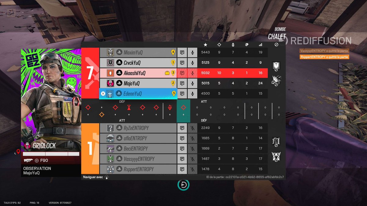 Grand Six (@grandsixcup) on Twitter photo Week 1 Results:
<a href="/TeamAspire_R6/">Team Aspire</a> VS @TeamPhenix_ 2:1
<a href="/Team_YuQ/">YuQeSport</a> VS <a href="/EntropyGaming/">Entropy</a>
2:0
#Zaur VS #Evoplay 2:0
<a href="/davinci_esports/">DAViNCi ESPORTS 🦅</a> VS <a href="/OfficialVirifly/">Virifly Esport</a> -mms 1:2
@OfficialMG_2023 Minions VS <a href="/MainTeamMCE/">Main Team MCE</a> ❌️⏳️
Mvp of the Week: <a href="/iMaaxim/">maxim</a> (YuQ) Week 1 Results:
<a href="/TeamAspire_R6/">Team Aspire</a> VS @TeamPhenix_ 2:1
<a href="/Team_YuQ/">YuQeSport</a> VS <a href="/EntropyGaming/">Entropy</a>
2:0
#Zaur VS #Evoplay 2:0
<a href="/davinci_esports/">DAViNCi ESPORTS 🦅</a> VS <a href="/OfficialVirifly/">Virifly Esport</a> -mms 1:2
@OfficialMG_2023 Minions VS <a href="/MainTeamMCE/">Main Team MCE</a> ❌️⏳️
Mvp of the Week: <a href="/iMaaxim/">maxim</a> (YuQ)