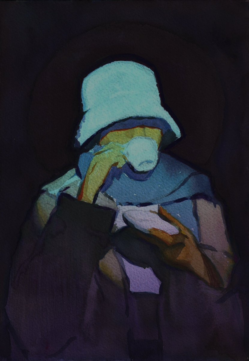 AlfieSims5's tweet photo. Coffee. Gouache.

#gouache #painting #drawing #art #sketch #traditionalart #watercolor https://t.co/aEXcGN4O1J