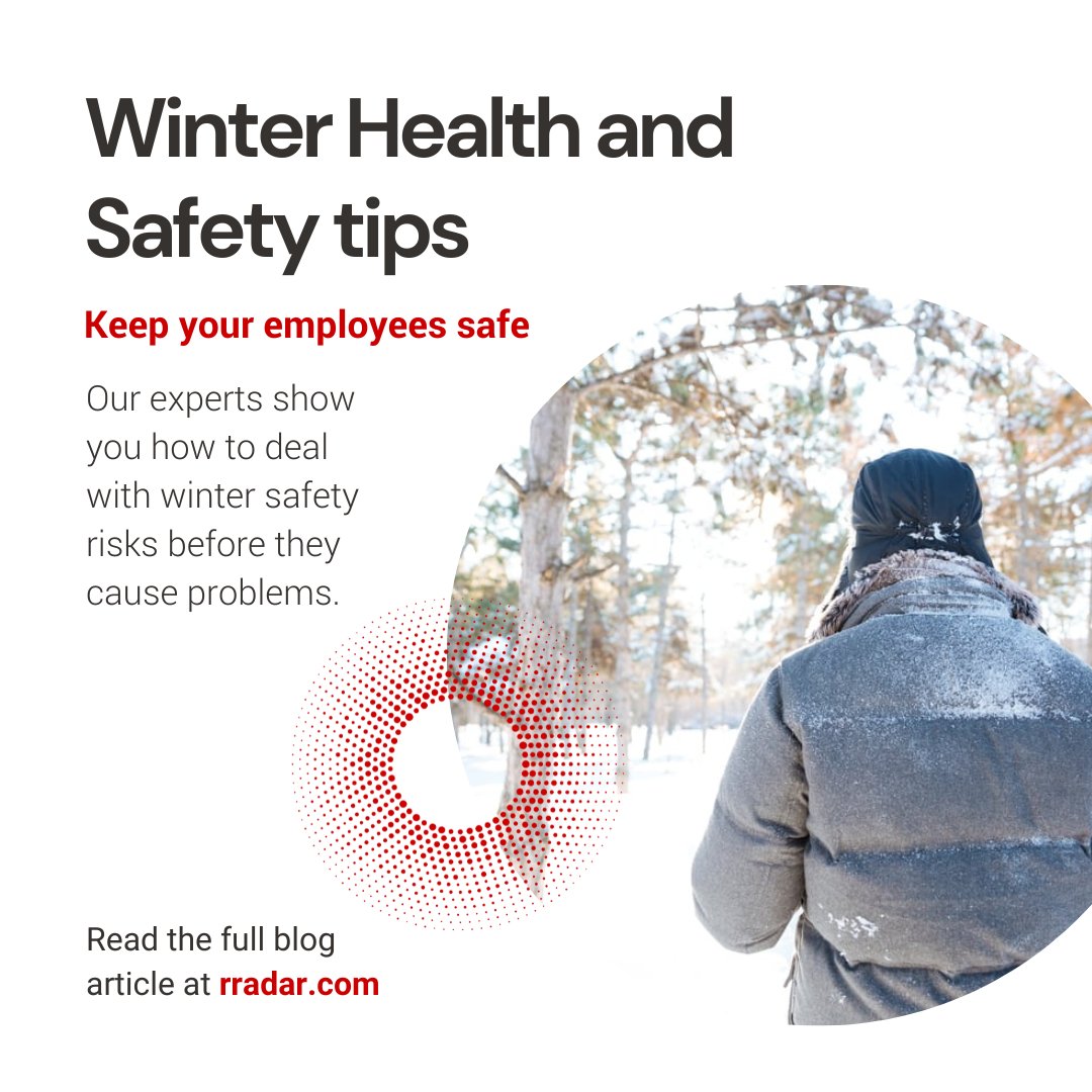 ❄️Many of us have woken up to a #snow covered scene and will no doubt be affected.
☔️So we have put together our top 11 #winterhealthandsafety tips to ensure you make it through without mishap.
rradar.com/health-and-saf…
#hse #riskassessment