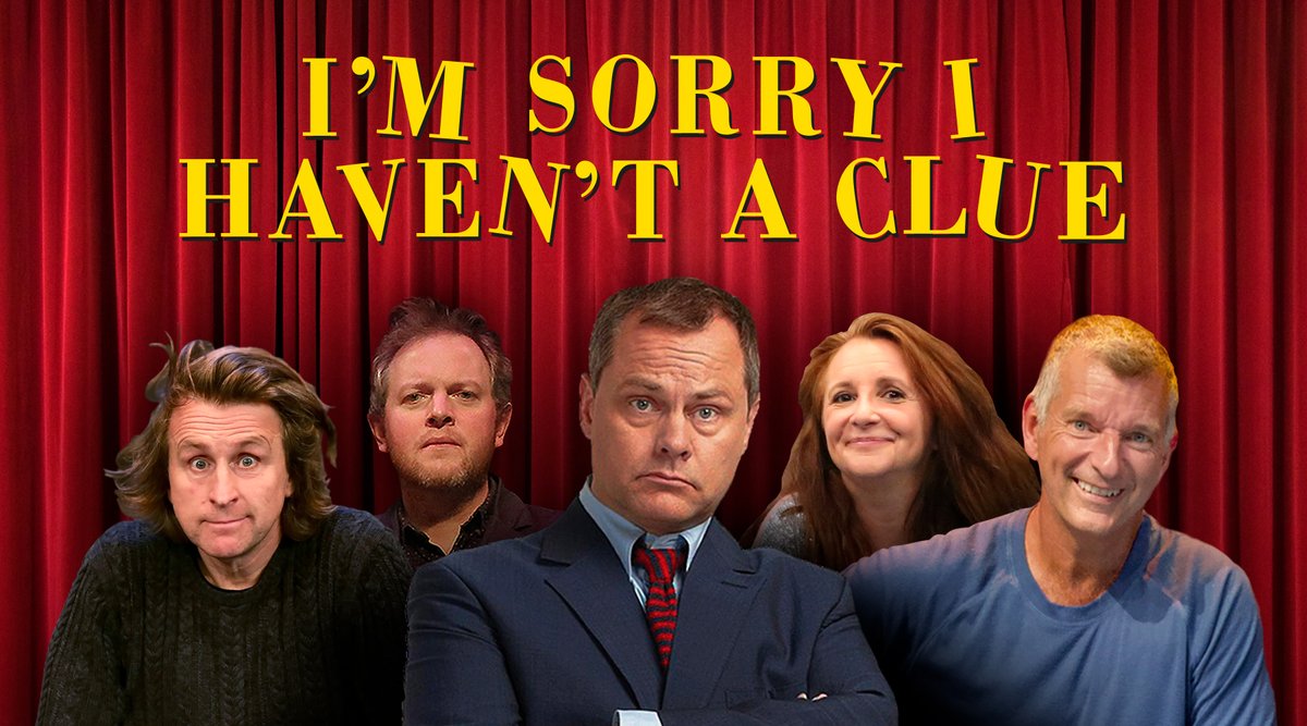 ISIHAC (@isihaclue) on Twitter photo The 5th episode of the brand new series of I'm Sorry I Haven't A Clue comes out today on
<a href="/BBCRadio4/">BBC Radio 4</a> at 6:30! Recorded in Sheffield and featuring:
<a href="/TheRealJackDee/">Jack Dee</a>
<a href="/thefridgeman/">Tony Hawks</a>
<a href="/lucyportercomic/">Lucy Porter</a>
<a href="/themiltonjones/">Milton Jones</a>
& Miles Jupp! The 5th episode of the brand new series of I'm Sorry I Haven't A Clue comes out today on
<a href="/BBCRadio4/">BBC Radio 4</a> at 6:30! Recorded in Sheffield and featuring:
<a href="/TheRealJackDee/">Jack Dee</a>
<a href="/thefridgeman/">Tony Hawks</a>
<a href="/lucyportercomic/">Lucy Porter</a>
<a href="/themiltonjones/">Milton Jones</a>
& Miles Jupp!