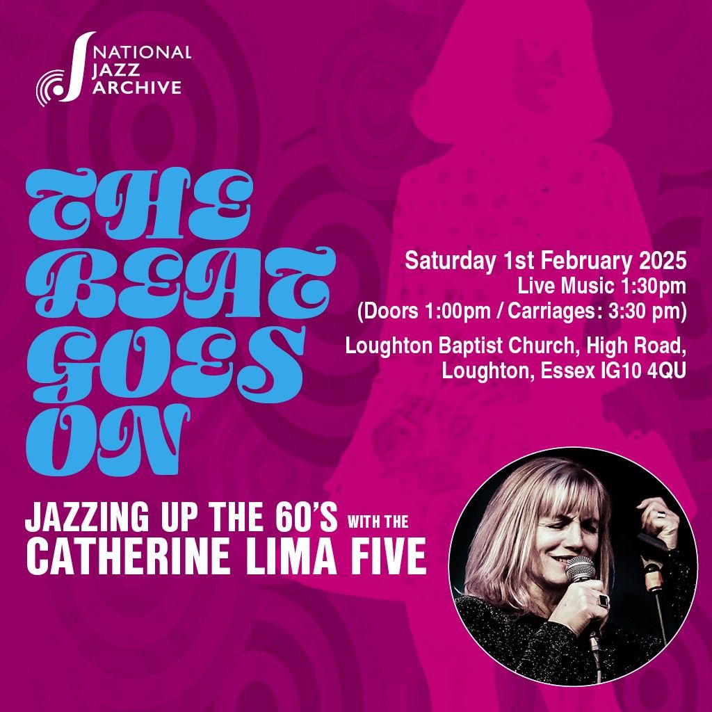 NationalJazzArchive (@jazzarchive) on Twitter photo ✨ OUR FIRST GIG OF 2025!!! ✨
Happy new year jazz fans! First up, something a bit groovy!
-- Jazzing up the '60s -- with The Catherine Lima Five <a href="/catherinelimaj1/">Catherine Lima Jazz</a>
Sat 1st Feb. We hope to see you there!
Tickets buff.ly/3DMr82g ✨ OUR FIRST GIG OF 2025!!! ✨
Happy new year jazz fans! First up, something a bit groovy!
-- Jazzing up the '60s -- with The Catherine Lima Five <a href="/catherinelimaj1/">Catherine Lima Jazz</a>
Sat 1st Feb. We hope to see you there!
Tickets buff.ly/3DMr82g