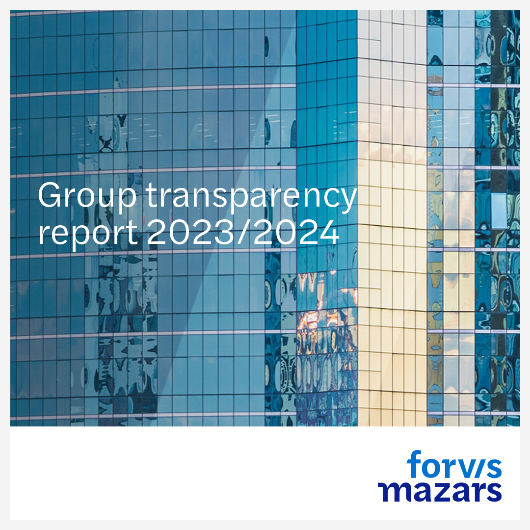 In the increasingly complex global landscape in which we operate, we are committed to fostering transparency and building trust, remaining focused on delivering quality engagements across our service lines.

🔗 Discover our 'Transparency report 2023/2024’: forvismaza.rs/6011oIuH1