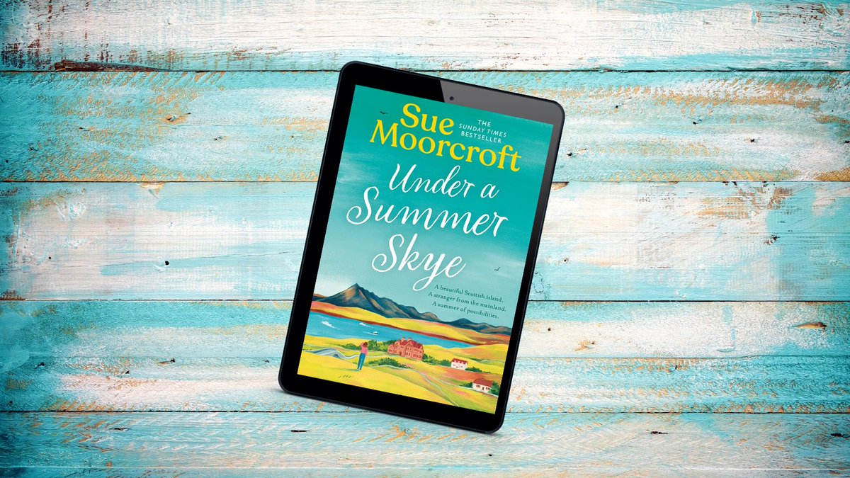 SueMoorcroft's tweet photo. A Scottish island. A stranger from the mainland. A summer of possibilities…
Book 1 in the #SkyeSisters trilogy, #UnderASummerSkye is just 99p to download right now! Get it here: https://t.co/QM2ebXJgaK https://t.co/2z3jidpRRX