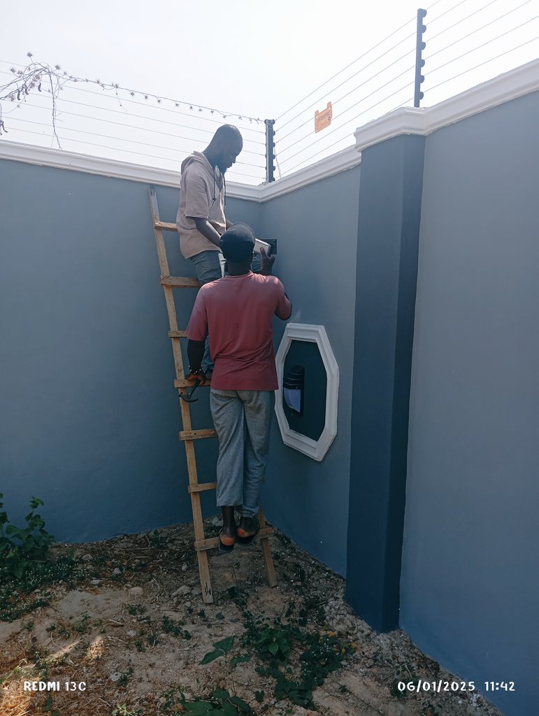 HoloCompanies's tweet image. ALMOST THERE!
We're excited to share the progress of our latest residential electrical wiring and lighting project! Our experts have worked tirelessly to deliver a safe, efficient, and beautifully lit home. Stay tuned. #ElectricalWiring #LightFittings @InsideOsogbo 09049316526