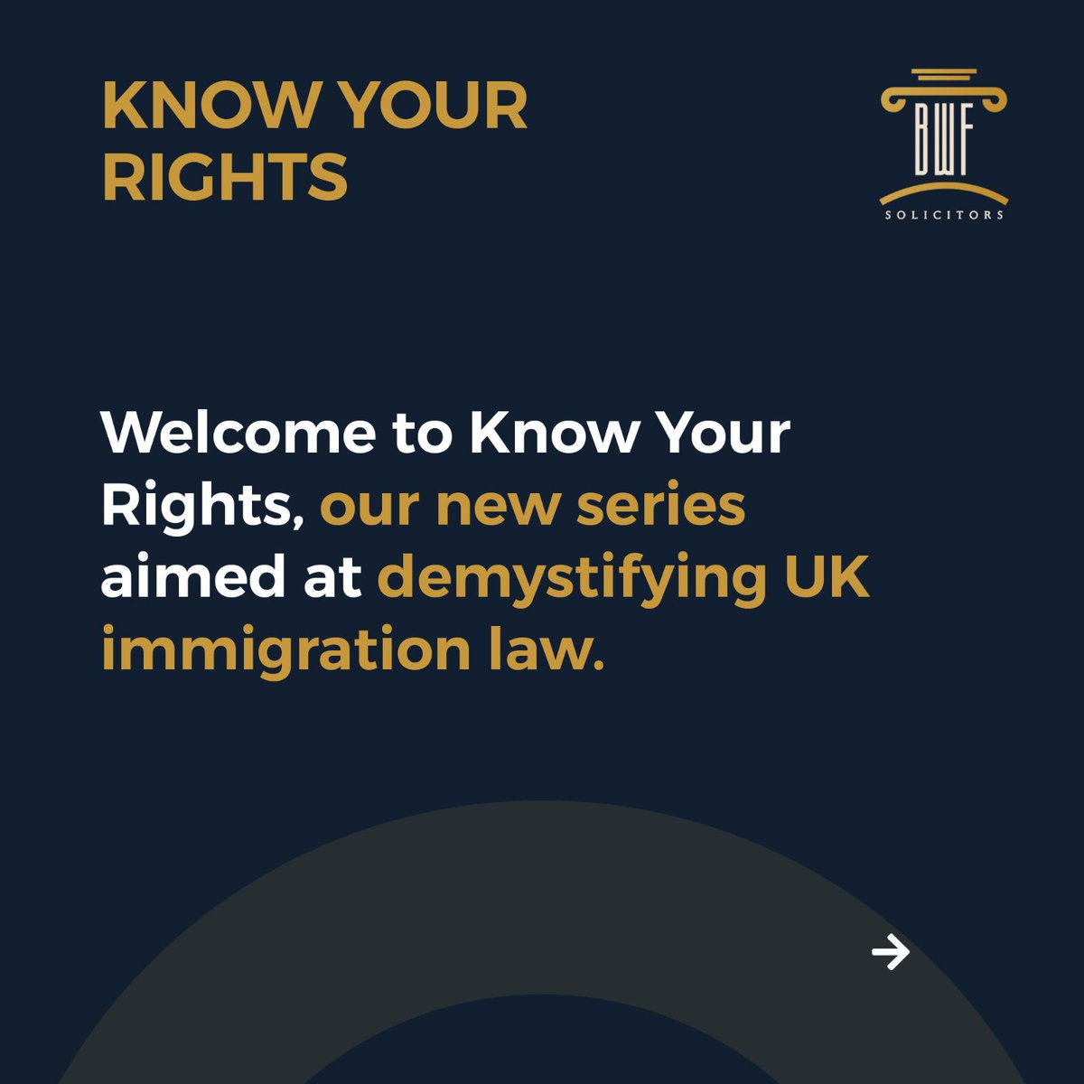 BWFSolicitorsUK's tweet photo. Watch this space for expert tips every week as we kick off our new series Know Your Rights! 

Need advice now? Contact us at 
UK: +44 20 8493 7340
Ghana: +233 55 589 5959
Emergency: +44 77 1276 1884

#BWFKnowYourRights #ukimmigrationlaws #bwfsolicitors #uklawfirm #ukworkvisa l https://t.co/QjxjcZfxi9