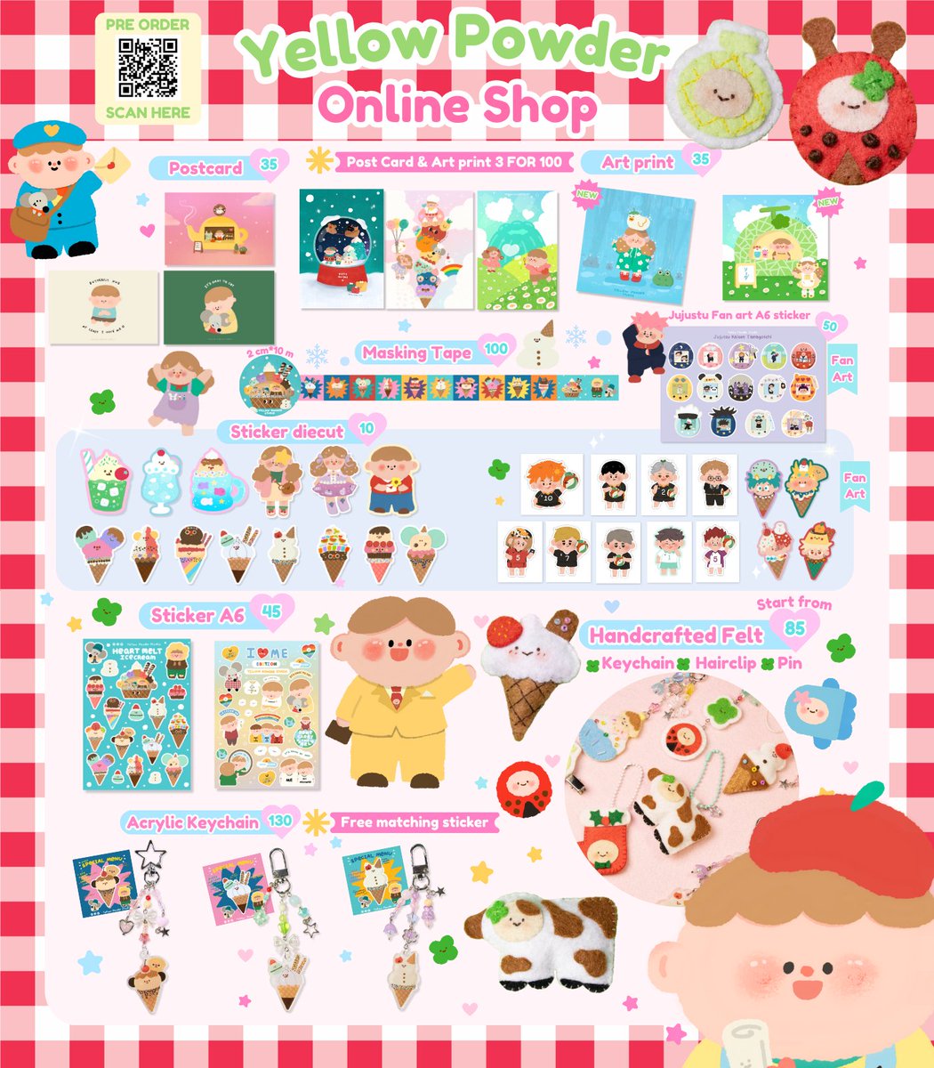 ylpdstudio's tweet image. ช่วยรีหน่อยนะค้าบ🙇‍♀️
ปีใหม่ Yellow Powder เปิด Online Shop แล้ว 🥳
เปิดฟอร์มไว้ตลอด สั่งซื้อได้เรื่อยๆเลยน้า ถ้ามีสินค้าใหม่จะอัพเดทเข้าไปในนี้ด้วยคับ แปะลิงก์ด้านล่างนะคับ 🥺
#YellowPowderStudio