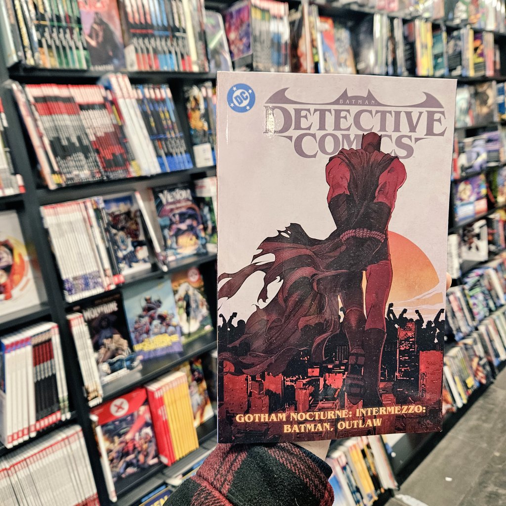 Sub-City Comics (@subcity_comics) on Twitter photo New out this week; Detective Comics Vol.4 'Gotham Nocturne: Intermezzo: Batman, Outlaw.'
<a href="/therightram/">Ram V</a> & Jason Shawn Alexander join forces with <a href="/DanPGWatters/">Dan Watters</a>, <a href="/LiamRSharp/">Doc Sharpy</a>, <a href="/Chris_Mitten/">Christopher Mitten</a>, Caspar Wijngaard & more to bring Batman to the brink in a haunting & unforgettable adventure. New out this week; Detective Comics Vol.4 'Gotham Nocturne: Intermezzo: Batman, Outlaw.'
<a href="/therightram/">Ram V</a> & Jason Shawn Alexander join forces with <a href="/DanPGWatters/">Dan Watters</a>, <a href="/LiamRSharp/">Doc Sharpy</a>, <a href="/Chris_Mitten/">Christopher Mitten</a>, Caspar Wijngaard & more to bring Batman to the brink in a haunting & unforgettable adventure.