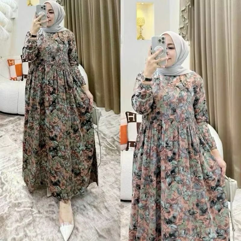 My_Miyaa's tweet photo. Cek DJ-Kalana Midi Dress LD 120 Dress Busui friendly rayon premium MOTIF BUNGA 10rb+ Terjual dengan harga Rp67.999. Dapatkan di Shopee sekarang! https://t.co/Y0lGjvsiO4 https://t.co/3WuWbPNzvO