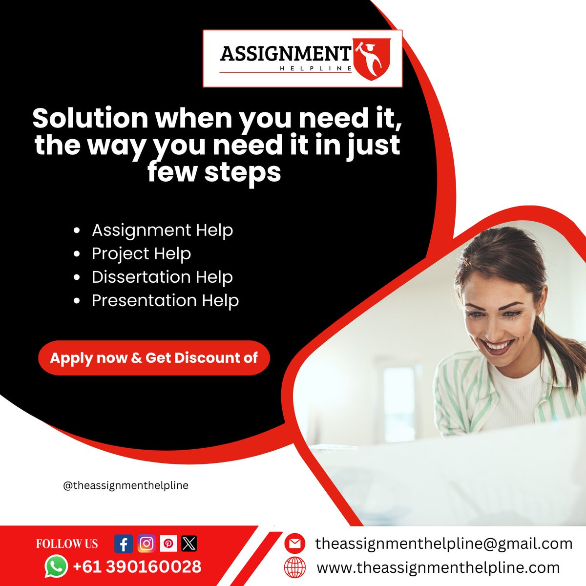 _the_assignment's tweet image. 📚 Struggling with Assignments? We've Got Your Back!✍️
Ace your assignments with expert help tailored for students like YOU! 🎯 Quality, originality, and timely delivery—because you deserve the best!✅
Get Instant Help- wa.me/+61390160028
#StudentAssignmentHelp #Assignments