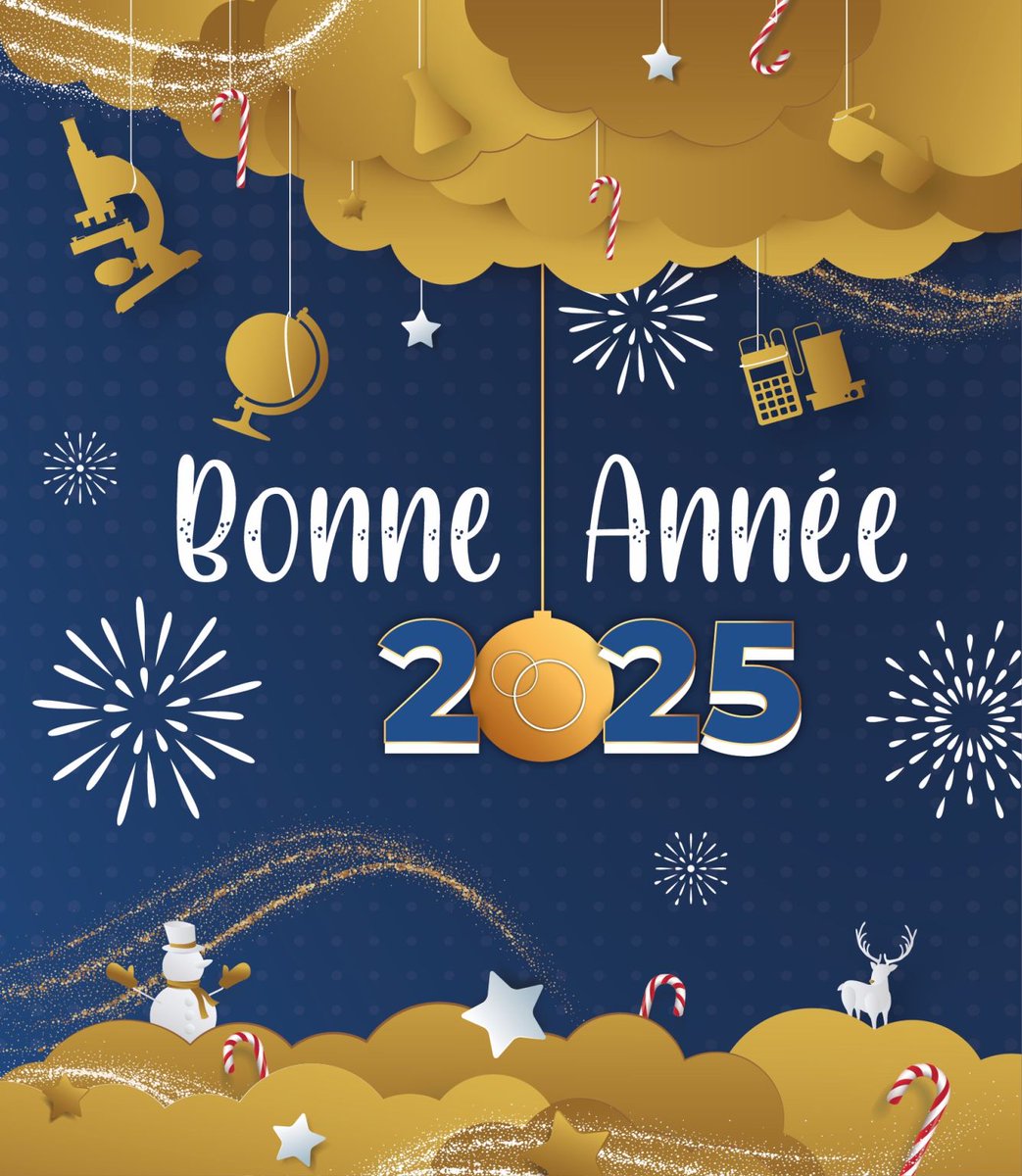 🎉✨ Jeulin vous souhaite une excellente année 2025 ✨🎉 

Toutes les équipes Jeulin vous présentent leurs meilleurs vœux de bonheur, de réussite et d’innovation. 🌟En 2025, continuons ensemble à éveiller la curiosité scientifique.
#EnseignementScientifique #Innovation #Jeulin