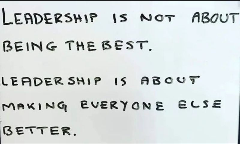 Leadership is not a title—it’s a responsibility. 

If you can’t raise the standard, push the team, and demand more, then you’re just another player, not a leader.