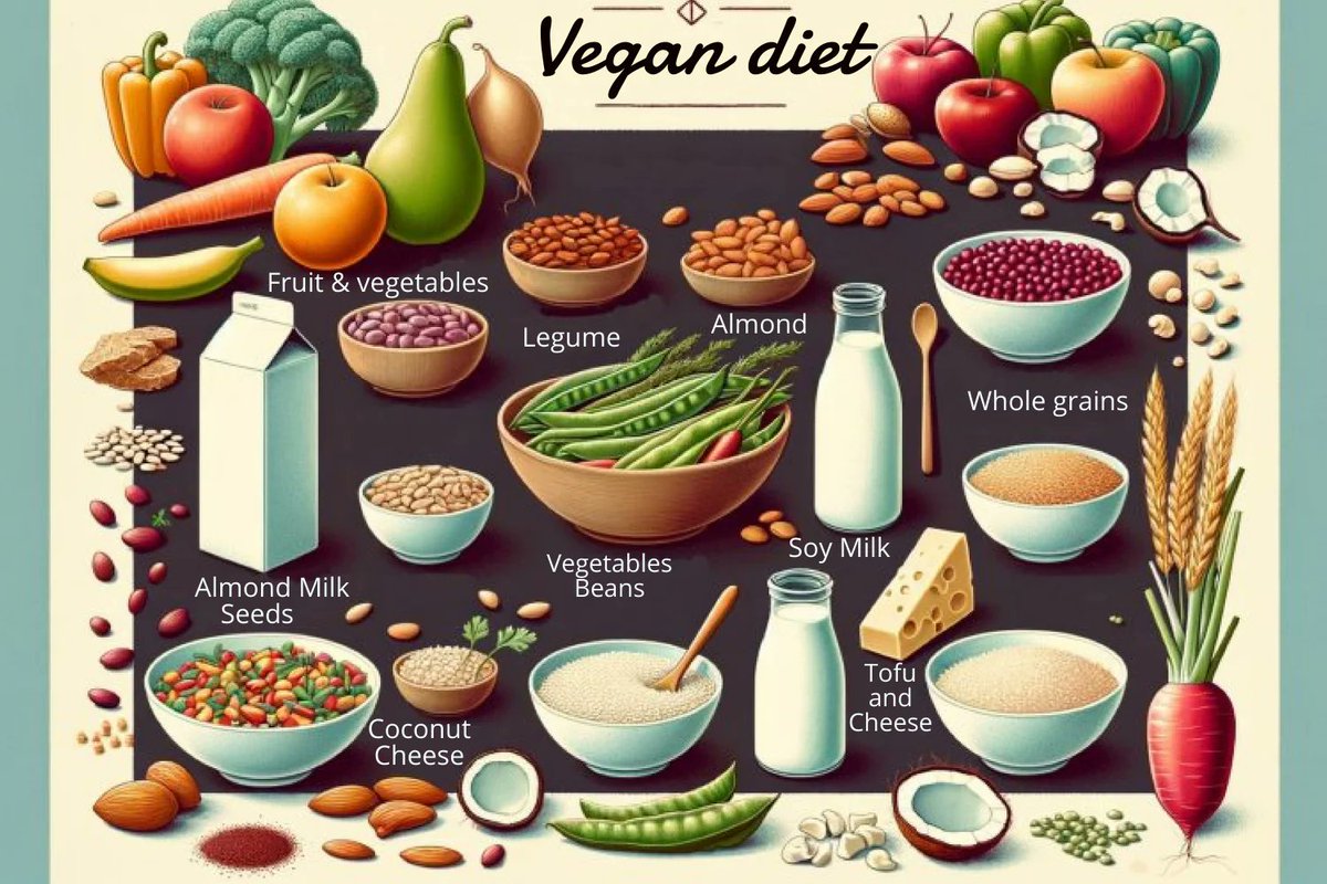 Without eggs and dairy in their diet, #vegans need to keep an eye on their #calcium and vitamin D intake as well as #protein  and vitamin B12. It's important to keep in mind that these diets aren't just about excluding certain foods. #JNDT