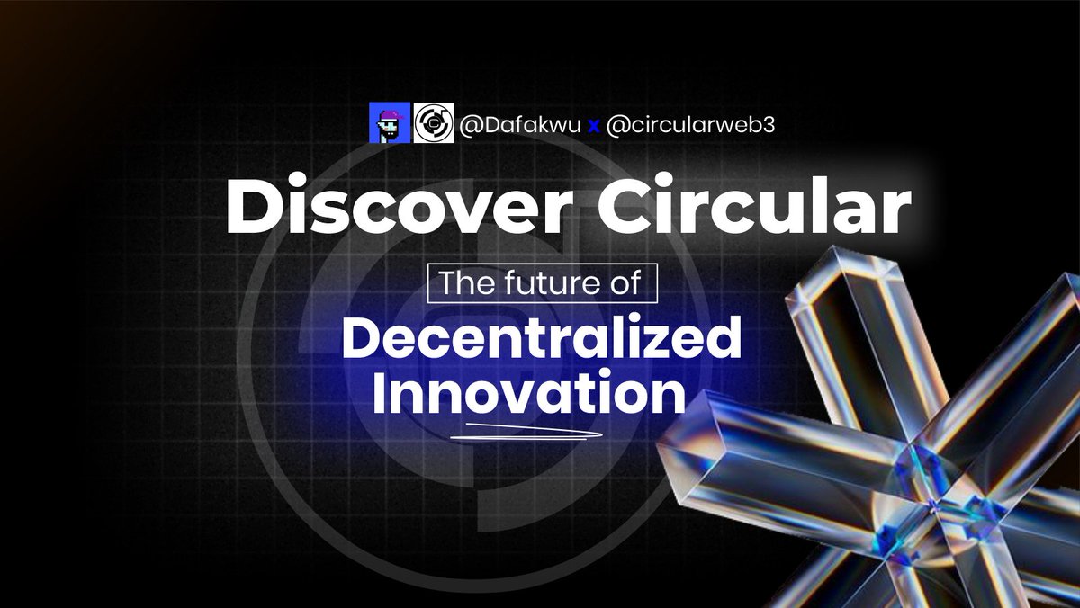 Dafakwu's tweet image. The 𝘉𝘓𝘖𝘊𝘒𝘊𝘏𝘈𝘐𝘕 𝘙𝘌𝘝𝘖𝘓𝘜𝘛𝘐𝘖𝘕 is here! 

But not all blockchains are created equal. 

Enter Circular—the 4th-gen Layer 1 blockchain that’s redefining scalability, security, and real-world utility.

🧵|| @circularweb3 #circularthreads  #circularprotocol
