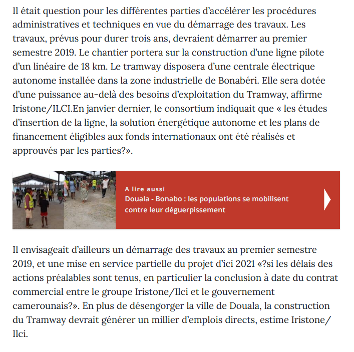 jtchoufang's tweet photo. @aristidemabatto Depuis quand est-ce qu'on s'étonne encore des affaires #continentaises?
N'a-t-on pas vu et lu toute une ministre déclarer que le tramway serait bientôt opérationnel dans les rues de Douala, alors que la capitale économique souffre (comme tout le pays) d'un déficit énergétique? https://t.co/VXlPWaqTtl