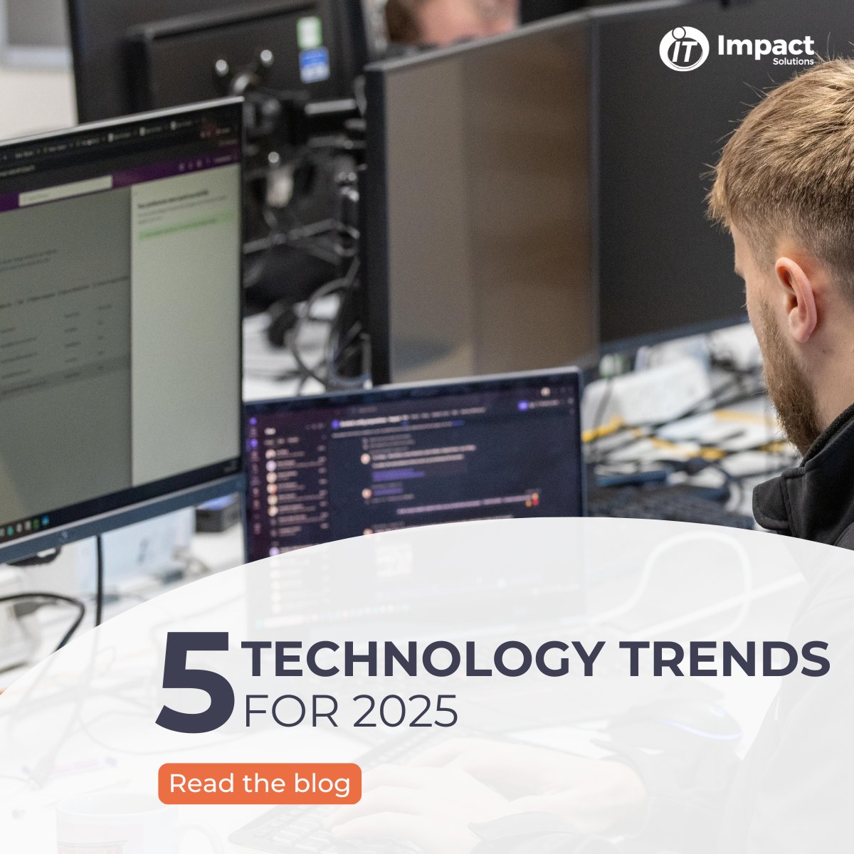 Explore the top 5 IT trends of 2025 that could reshape your business. Read more: impactitsolutions.com/technology-tre…  

#ImpactITSolutions #ITtrends #IT2025 #CloudComputing #CybersecurityTrends #ImpactITSolutions #SustainableTech