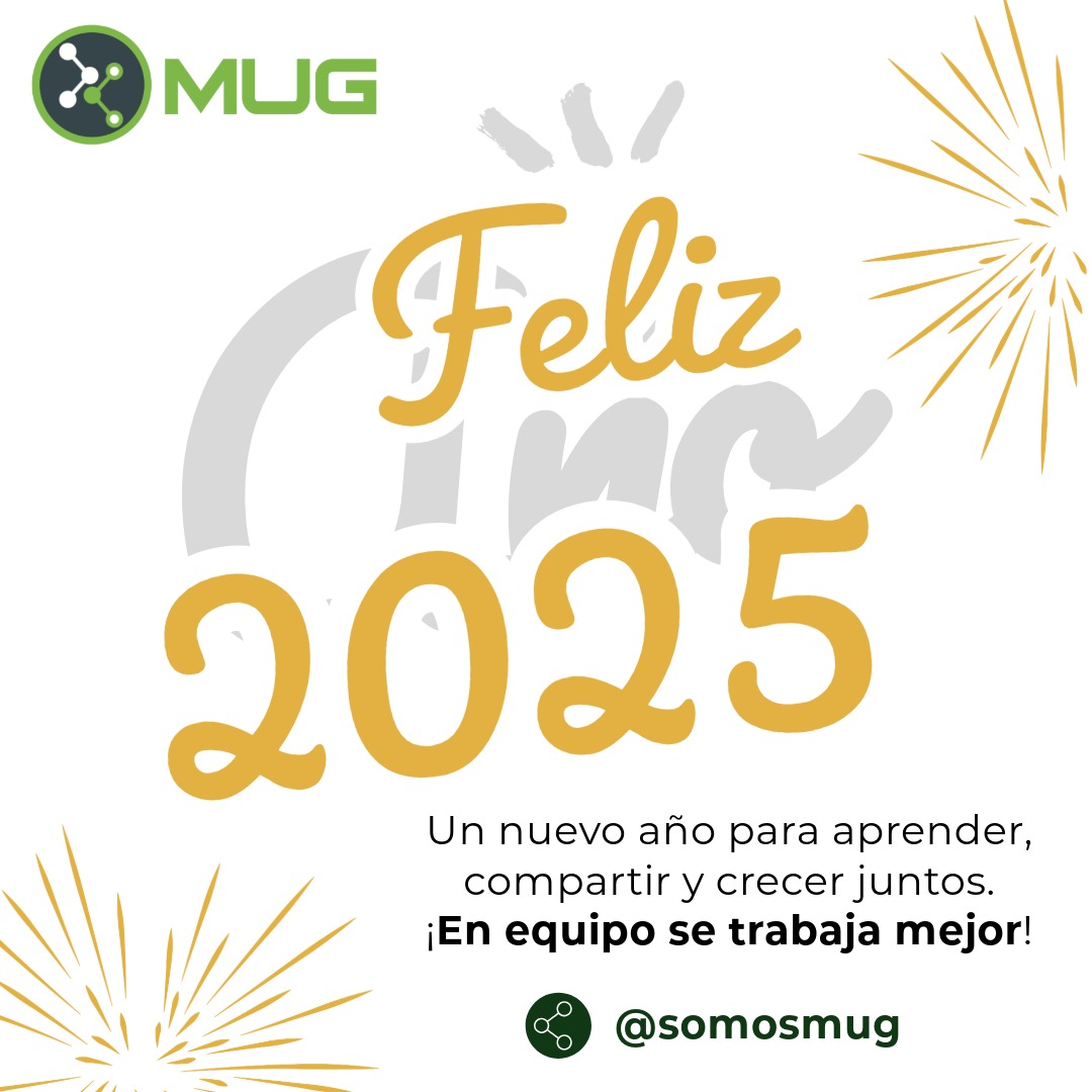somosmug's tweet photo. 🎆 ¡Feliz 2025! 🚀 Un nuevo año para crecer, innovar y aprender. Porque en MUG sabemos que en equipo es mejor.
📚 ¡Conocé nuestros cursos! 👉 https://t.co/4O8d58fxvO
#MUGIT #SomosMUG #AñoNuevo #cursos #Tecnologia #EnEquipoEsMejor https://t.co/jLHtIMX4v3